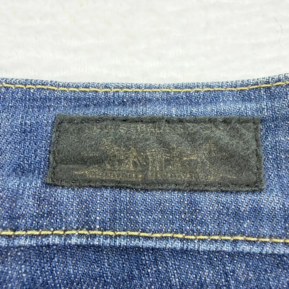 Levis 542 Tilted Flare Jeans Womens 10 Medium Blue Denim Mid‎ Rise